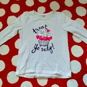 White Girl’s cupcake shirt